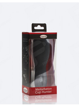Vibrierender Masturbator Malesation Cup Hunter packaging mit produkt