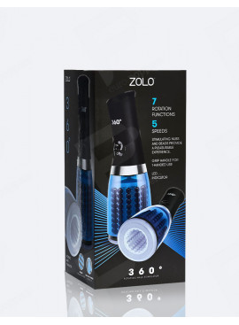 Zolo 360° Vibrierender Masturbator mit packaging