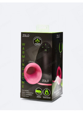 Zolo Warming Dome Vibrating Masturbator packaging