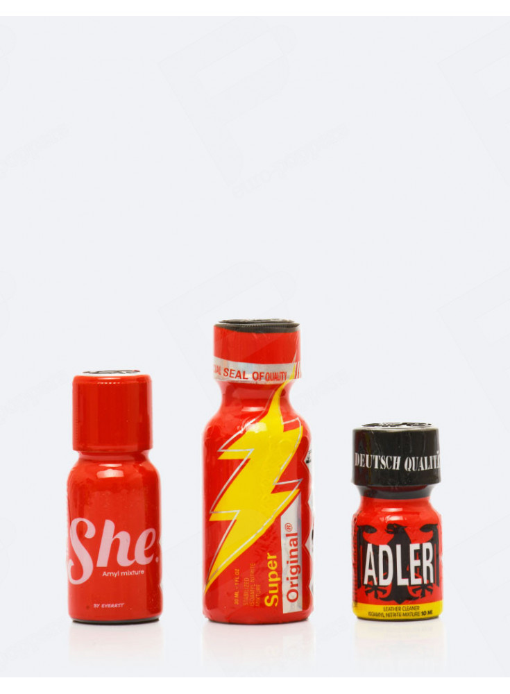 Intensives Rot Poppers Pack