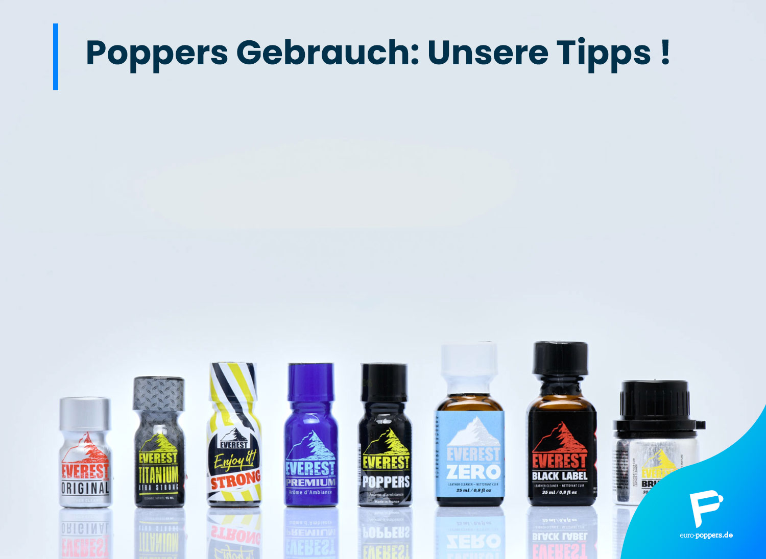 You are currently viewing Poppers Gebrauch: Unsere Tipps !