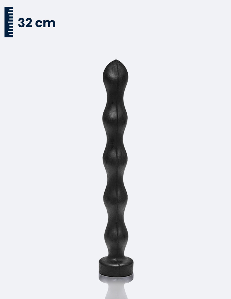 XL Dildo All Black - 32 cm - Schwarz